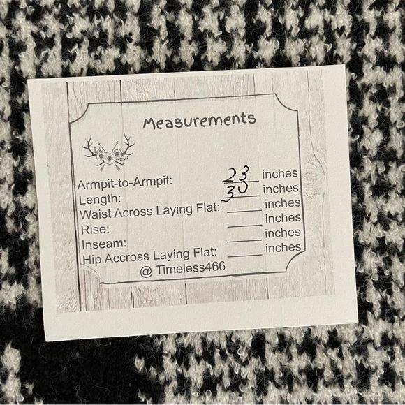 Wildfang Black and White Crew Neck Sweater - Picture 9 of 13